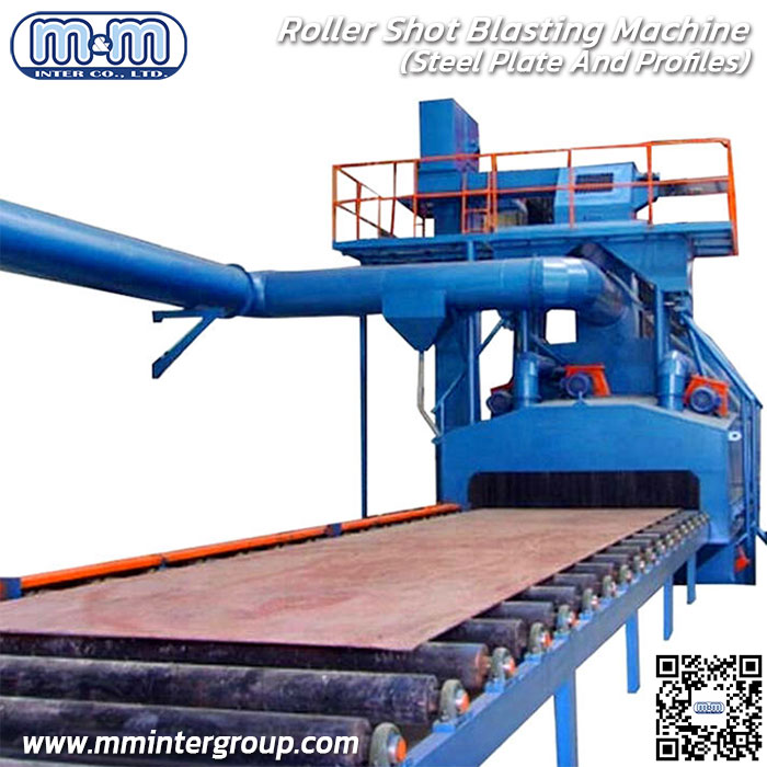 Roller Shot Blasting Machine(Steel Plate And Profiles)