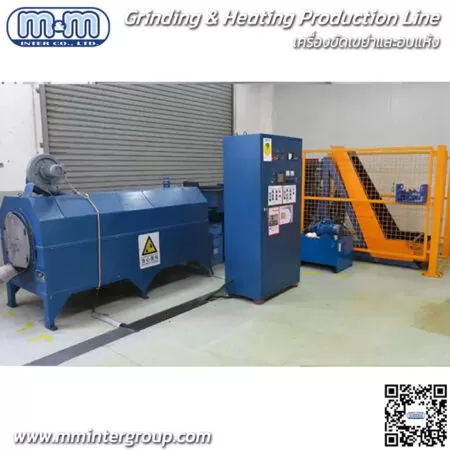 Grinding & Heating Production Line – เครื่องขัดเขย่าและอบแห้ง