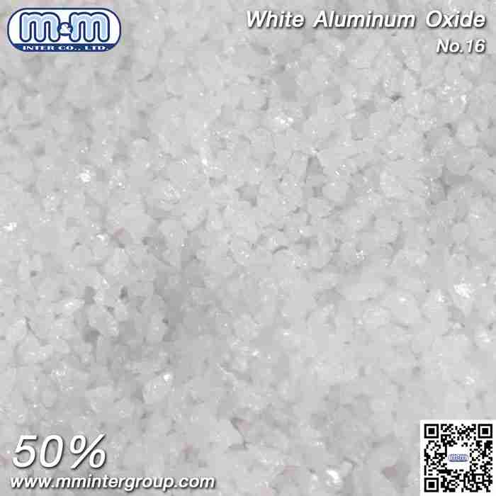 White Aluminum Oxide – ทรายพ่นอลูมินั่มออกไซด์สีขาว