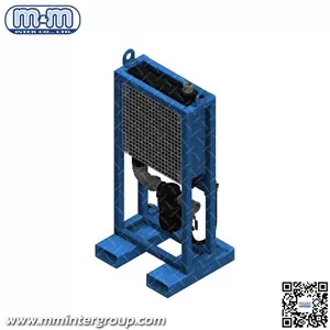 Air driven after coolers